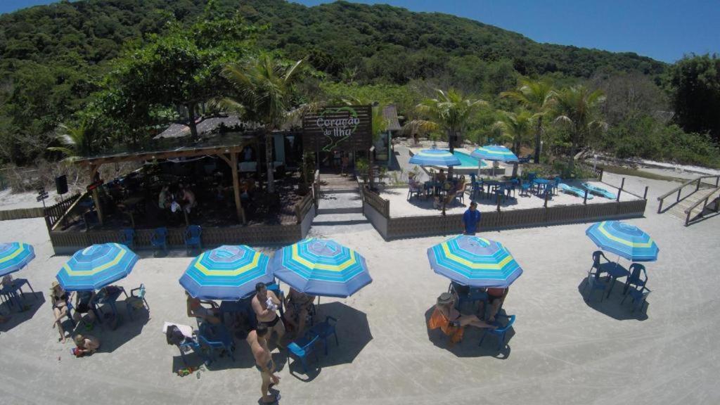 Pousada Coracao Da Ilha Ilha do Mel Bagian luar foto